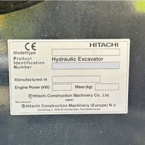 foto 6.5t Hitachi ZX65USB-6 CL kettenbaggerR